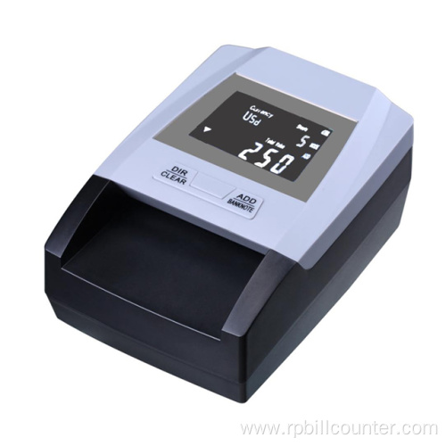 uv light currency banknote counting machine